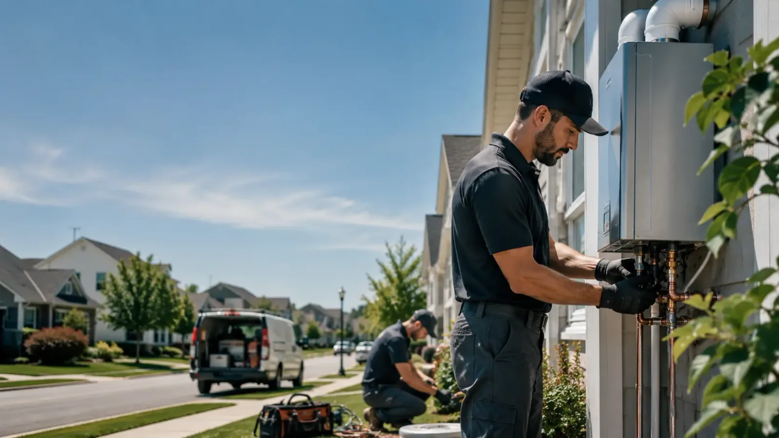 Tankless Water Heater Installation in Dime Box, TX